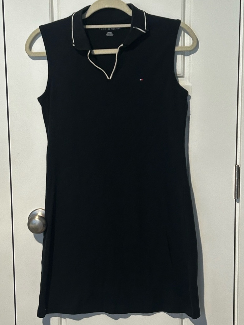 Tommy Hilfiger Sleeveless Polo Dress in Navy Small